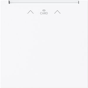 Centraalplaat voor kaartschakelaar met RFID art-wit (1792 RFID-44G)