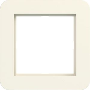 LED-afdekraam 1-voudig, C.1, shell, mat