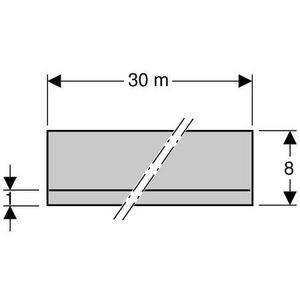 Dilatatieband 3 x 80mm rol a 30m.