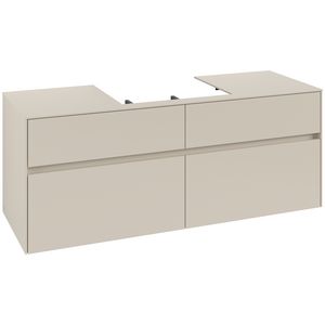 Wastafelonderkast Collaro 1400x548x500mm Cashmere Grey C084B0VN