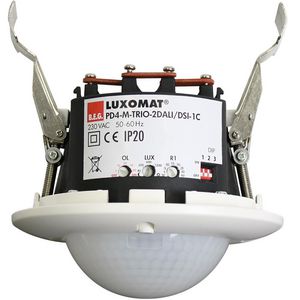 Aanwezigheidsmelder 2xDALI 1C 360gr. IB wit IP20 DALI 24m
