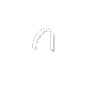 Uitloop 200x35x11x235mm, 5,68l/min. chr