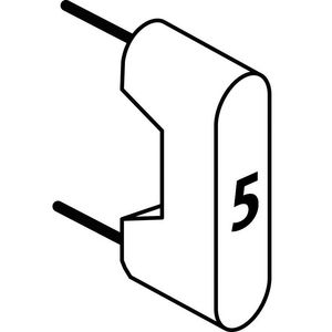 Set a 10st. Adresseringsweerstanden nr. 5