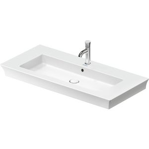 White Tulip #236310 wastafel wit 1055mm met kraangat