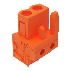 THT FE steker RE raster 5,08mm oranje 232-162 VVE=100
