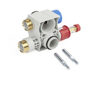 Vloerverwarmingsverdeler polyamide 1-groep (uitbreiding) Euroconus 3/4" RAUTHERM HKV-D P
