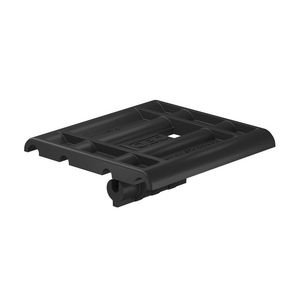Draadgootadapter voor dakgeleider zwart PP tbv bevestiging op type 165 MBG 8-10 en UniBase