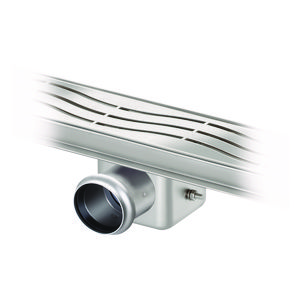 Los wave rooster rvs v. 3e-generatie douchegoot 600mm