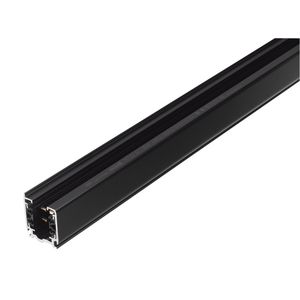 Doos a 3m. Spanningsrail 3-fase rail 300cm zwart RAL9005