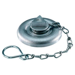 Afsluitkap lm budr.grof 60x1/6 3-kant nok incl.ketting