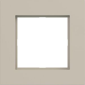 LED-afdekraam 1-voudig, A.8, sand, mat