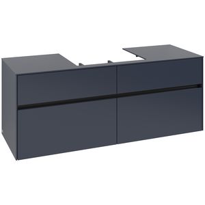 Wastafelonderkast Collaro 1400x548x500mm Marine Blue C08400VQ