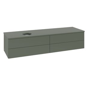 Wastafelonderkast Antao 1600x360x500mm L.Green Matt Lacquer K26010HL