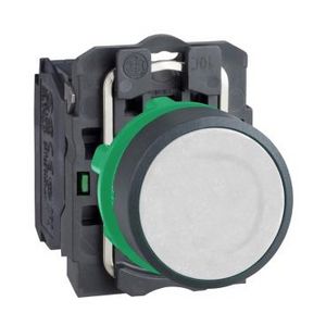 Drukknop Verlicht Verzonken Kunststof 22mm LED 1 N