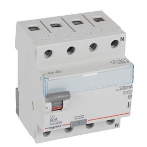 Aardlekschakelaar TX3 3-polig + N 80A 300mA S