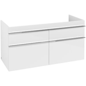Venticello wastafelonderbouw 1153x590x502 glossy white 4xla