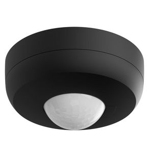 Bewegingsmelder Mic. 360gr. OB zwart IP44 10m 1Kanaal