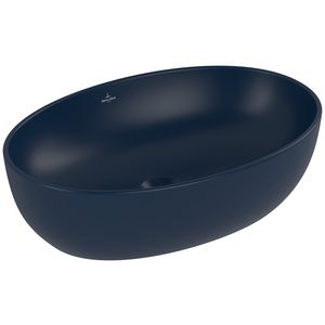 Opzetwastafel Artis 485x325mm Nightfall zonder overloop CeramicPlus