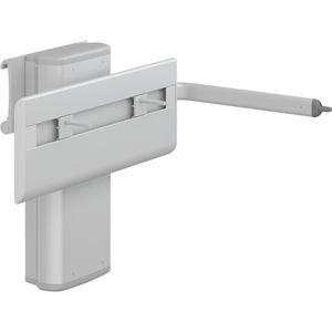 Muurframe tbv wastafel bedieningshendel h/z. verstelbaar gas. PLUS