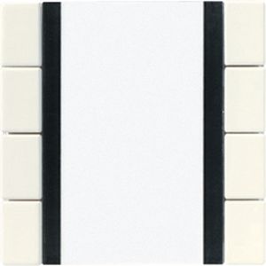 Tastafdekking A/AS lichtscene wit KNX VVE=10