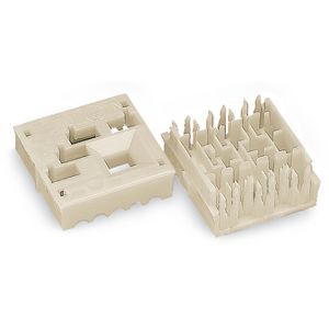 Kabelhouder onderste deel 5-polig wit 267-143 VVE=500