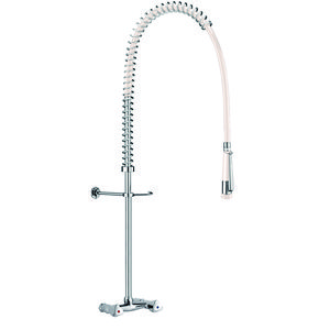 Voorspoelkolom wit +muurmengkrn, sproeier 433000, z. krn