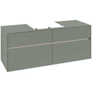 Wastafelonderkast Collaro 1400x548x500mm Soft Green C08400AF