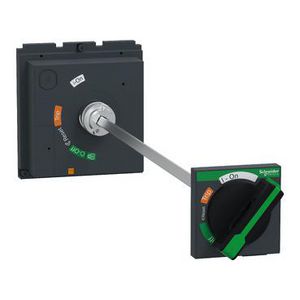 Standaard verlengde draaibediening Zwart NSX400-630 ComPact