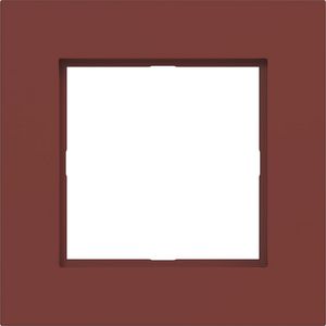 LED-afdekraam 1-voudig, A.8, carmin, halfglanzend