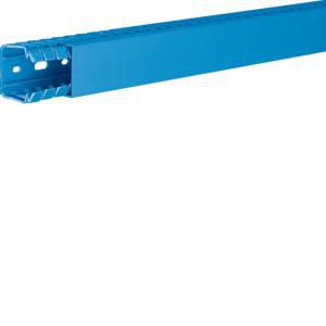 Lengte a 2m. Bedradingskoker BA7 + deksel 40x40 mm blauw