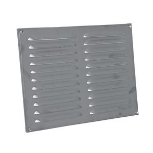 RVS schoepenrooster 320x220mm