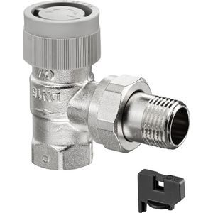 Afsluiter thermostatisch dynamisch AQ haaks 3/8" met vuilfilter