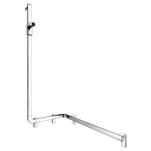 Douchegreep met douchestang links 850/531/1301mm verchrd