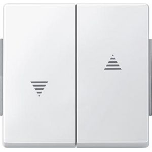 Wisselwip voor jaloezieschakelaar-Polarwit-IP44-Aquadesign