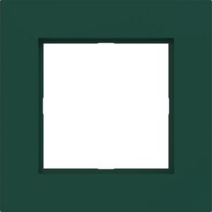 LED-afdekraam 1-voudig, A.8, jade, halfglanzend