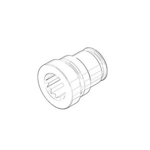 Nippel gesloten 16x18,5mm 0924032091090