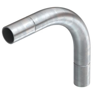 Buisbocht 90gr znd schroefdraad Ø63mm staal VVE=3