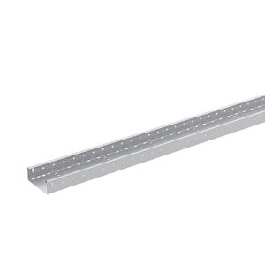 Lengte a 3mtr. kabelgoot met zijperforatie gegalvaniseerd KG281 60x150mm 0.8mm