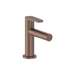 Fonteinkraan FORMA model S sprong 89mm geborsteld mat koper PVD MAY