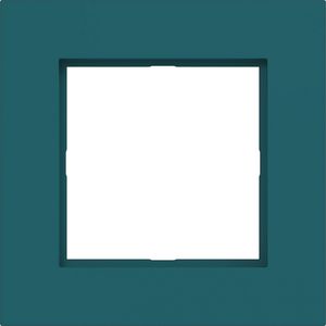 LED-afdekraam 1-voudig, A.8, azure, mat