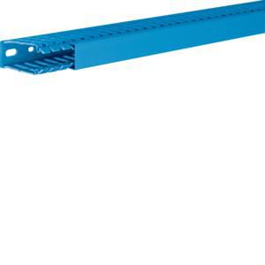 Lengte a 2m. Bedradingskoker BA7 + deksel 60x25 mm blauw