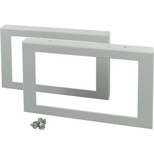 Sokkel zijwand+uitsparing voor HxD=200x400mm 2Stuks