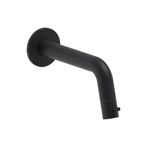 Wandtapkraan STILO 1/2" 186mm (90mm inkortbaar) mat zwart PED MAY