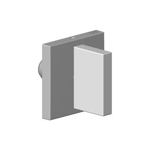 Greep inbouwklep Hot 60X75X60mm-BG