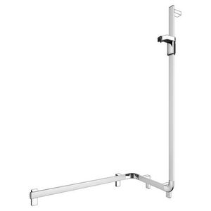 Douchegreep douchestang rechts 850/531/1301mm zilver geeloxeerd