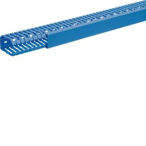 Lengte a 2m. Bedradingskoker BA7 + deksel 60x40 mm blauw