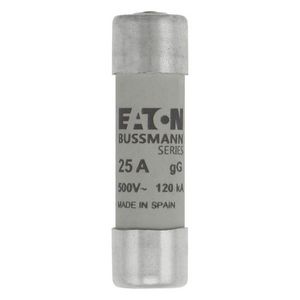 Zekering laagspanning 25A AC 500V 14x51 gL/gG met sl VVE=10