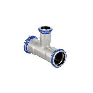 T-koppeling verlopend MAPRESS RVS 22x15x22mm