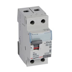 Aardlekschakelaar TX3 2-polig 80A 30mA F