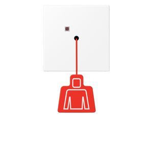Noodoproepsysteem Trekimpulsgever LS range sneeuwwit mat